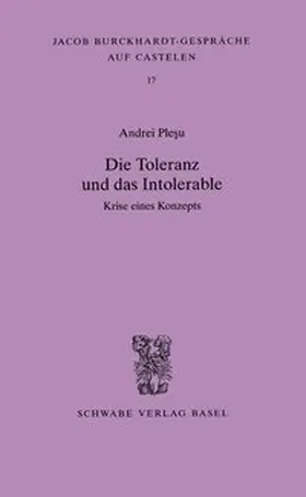 Plesu |  Die Toleranz und das Intolerable | Buch |  Sack Fachmedien