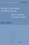 Globale Gerechtigkeit und Weltordnung / Justice globale et ordre mondial | Buch |  Sack Fachmedien