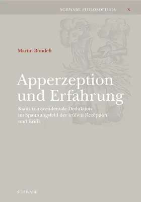 Bondeli |  Apperzeption und Erfahrung | Buch |  Sack Fachmedien