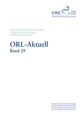 Wolfensberger |  Verhandlungsberichte der wissenschaftlichen Frühjahrsversammlung der Schweizerischen Gesellschaft für Otorhinolaryngologie, Hals- und Gesichtschirurgie | Buch |  Sack Fachmedien