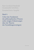 Bondeli / Reinhold |  Karl Leonhard Reinhold: Gesammelte Schriften | Buch |  Sack Fachmedien