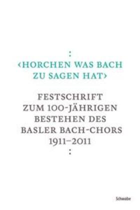 Suter |  "horchen was Bach zu sagen hat" | Buch |  Sack Fachmedien
