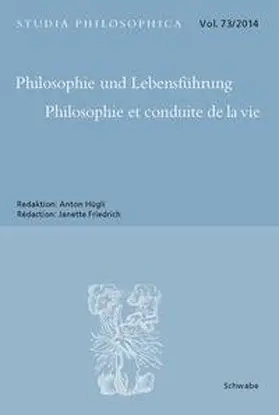 Philosophie und Lebensführung Philosophie et Conduite de la vie | Buch | 978-3-7965-3316-7 | sack.de