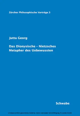 Georg / Rother |  Das Dionysische - Nietzsches Metapher des Unbewussten | eBook | Sack Fachmedien