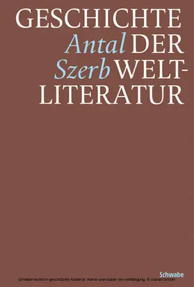 Szerb |  Geschichte der Weltliteratur | eBook | Sack Fachmedien