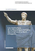 Giovannini |  Les institutions de la République romaine des origines à la mort d'Auguste | Buch |  Sack Fachmedien
