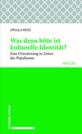 Renz |  Was denn bitte ist kulturelle Identität? | Buch |  Sack Fachmedien