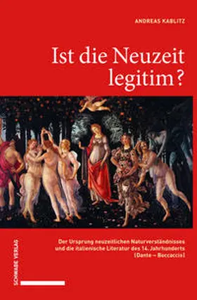 Kablitz |  Kablitz, A: Ist die Neuzeit legitim? | Buch |  Sack Fachmedien