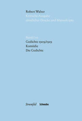 Walser / Groddeck / von Reibnitz | Walser, R: Robert Walser Kritische Ausgabe sämtlicher Drucke | Buch | 978-3-7965-3998-5 | sack.de
