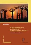Bujo |  Quelle Église pour un christianisme authentiquement africain? | Buch |  Sack Fachmedien