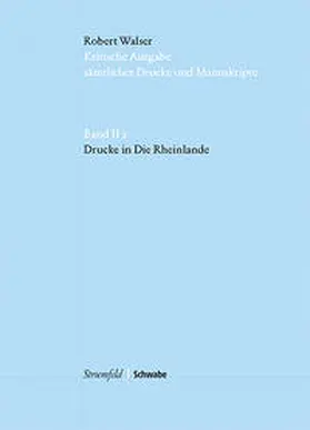 Walser / Socha-Wartmann / Sprünglin |  Drucke in Die Rheinlande | Buch |  Sack Fachmedien