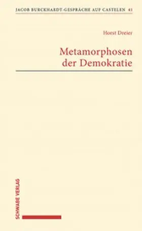 Dreier |  Metamorphosen der Demokratie | eBook | Sack Fachmedien