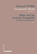 Wölfflin |  Italien und das deutsche Formgefühl | Buch |  Sack Fachmedien