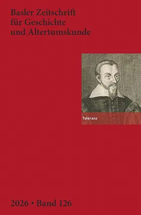 Historische und Antiquarische Gesellschaft zu Basel |  Toleranz | Buch |  Sack Fachmedien