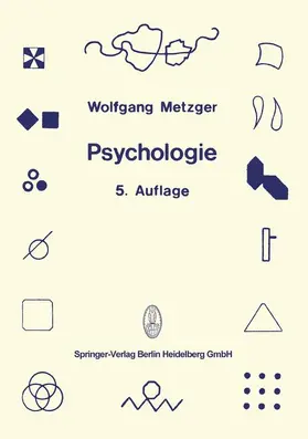 Metzger |  Psychologie | Buch |  Sack Fachmedien