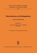 Hauss / Gerlach |  Rheumatismus und Bindegewebe | Buch |  Sack Fachmedien
