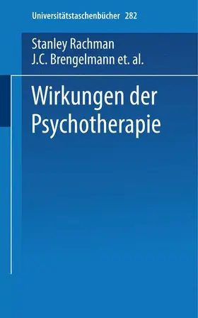 Rachman |  Wirkungen der Psychotherapie | Buch |  Sack Fachmedien