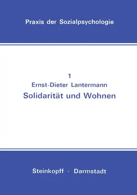 Lantermann | Solidarität und Wohnen | Buch | 978-3-7985-0415-8 | www.sack.de