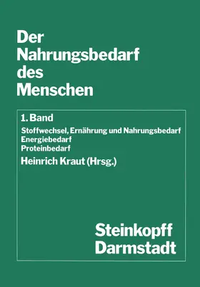 Kraut |  Der Nahrungsbedarf des Menschen | Buch |  Sack Fachmedien