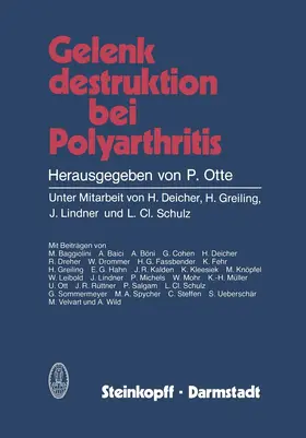 Otte |  Gelenkdestruktion bei Polyarthritis | Buch |  Sack Fachmedien
