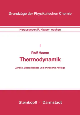 Haase | Thermodynamik | Buch | 978-3-7985-0676-3 | www.sack.de