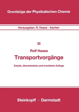 Haase |  Transportvorgänge | Buch |  Sack Fachmedien