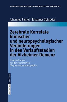 Johannes / Schröder |  Schröder, J: Zerebrale Korrelate klinischer und neuropsychol | Buch |  Sack Fachmedien