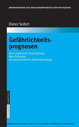 Seifert | Gefährlichkeitsprognosen | E-Book | www.sack.de
