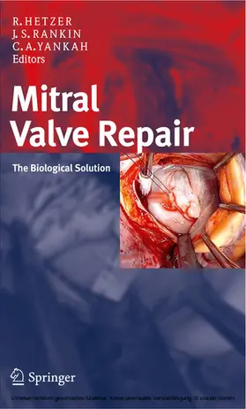 Hetzer / Rankin / Yankah |  Mitral Valve Repair | eBook | Sack Fachmedien