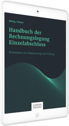 Handbuch der Rechnungslegung - Einzelabschluss | Schäffer-Poeschel Verlag | Datenbank | sack.de
