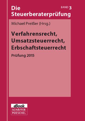 Preißer | Verfahrensrecht, Umsatzsteuerrecht, Erbschaftsteuerrecht | E-Book | sack.de