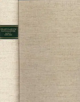  Chartularium Sangallense | Buch |  Sack Fachmedien