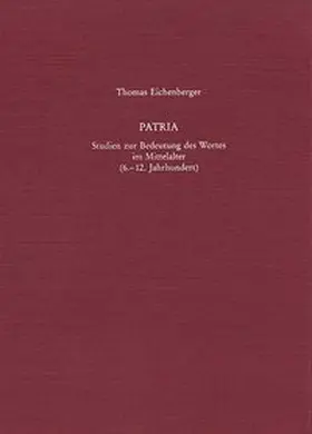 Eichenberger |  Patria | Buch |  Sack Fachmedien