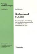 Schmidt |  Reichenau und St. Gallen | Buch |  Sack Fachmedien