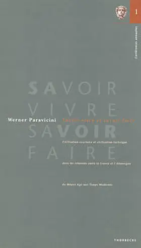 Paravicini |  Savoir-vivre et savoir-faire | Buch |  Sack Fachmedien