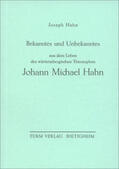 Hahn |  Schriftenreihe-Sammelmappe | Buch |  Sack Fachmedien