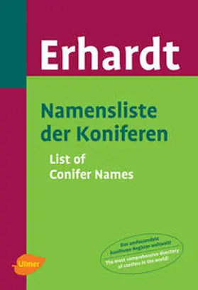 Erhardt |  Namensliste der Koniferen | Buch |  Sack Fachmedien