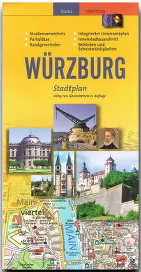 Stadtplan Würzburg | Sonstiges | 978-3-8003-1958-9 | www.sack.de