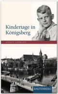 Lehmann |  Kindertage in Königsberg | Buch |  Sack Fachmedien