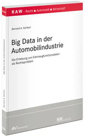 Karikari | Big Data in der Automobilindustrie | Buch | 978-3-8005-0022-2 | sack.de