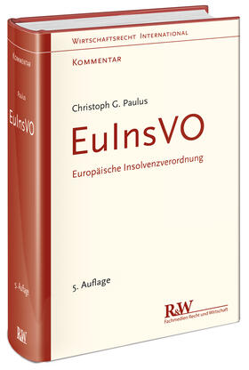Paulus | EuInsVO - Europäische Insolvenzverordnung | Buch | 978-3-8005-1628-5 | sack.de