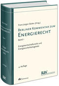 Säcker |  Säcker, F: Berliner Kommentar zum Energierecht, Bd. 1/2Tl. | Buch |  Sack Fachmedien
