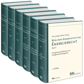 Säcker | Berliner Kommentar zum Energierecht. 6 Bände | Buch | 978-3-8005-1653-7 | sack.de