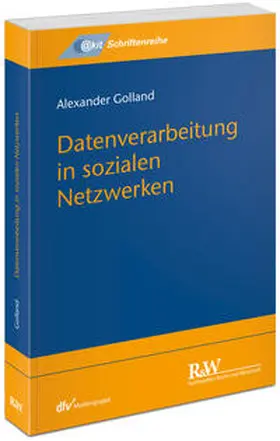 Golland |  Datenverarbeitung in sozialen Netzwerken | Buch |  Sack Fachmedien