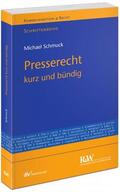 Schmuck |  Presserecht | Buch |  Sack Fachmedien