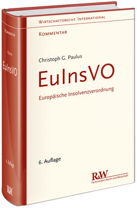 Paulus / Zenker | EuInsVO - Europäische Insolvenzverordnung | Buch | 978-3-8005-1725-1 | sack.de