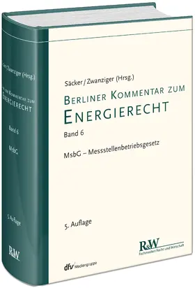 Säcker / Zwanziger |  Berliner Kommentar zum Energierecht, Band 6 | Buch |  Sack Fachmedien