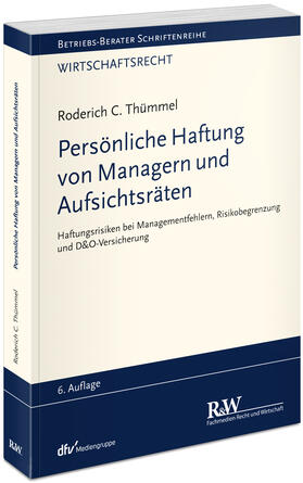 Thümmel | Persönliche Haftung von Managern und Aufsichtsräten | Buch | 978-3-8005-1890-6 | sack.de