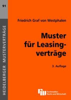 Westphalen | Muster für Leasingverträge | Buch | 978-3-8005-4321-2 | sack.de