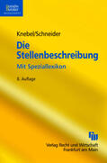 Knebel / Schneider |  Die Stellenbeschreibung | Buch |  Sack Fachmedien